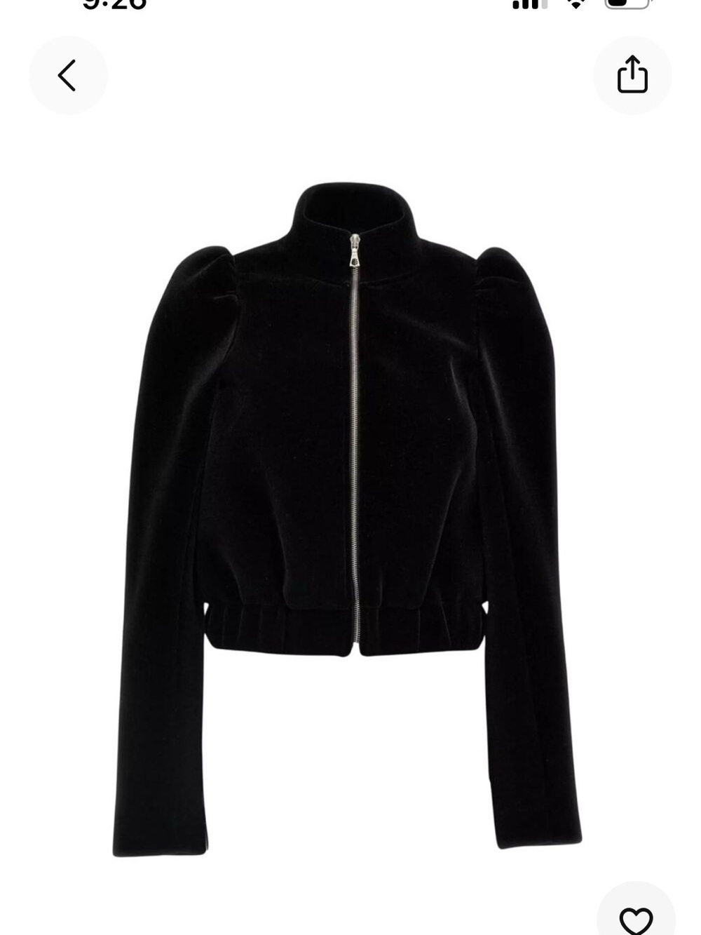 Dries Van Nouten Black Wool Blend Cropped Jacket